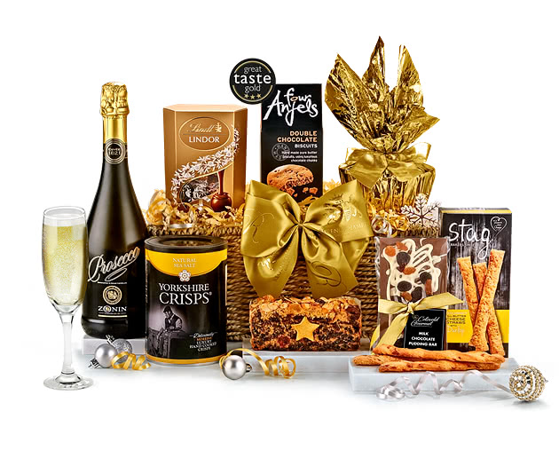 Christmas Luxury Hamper With Sparkling Prosecco